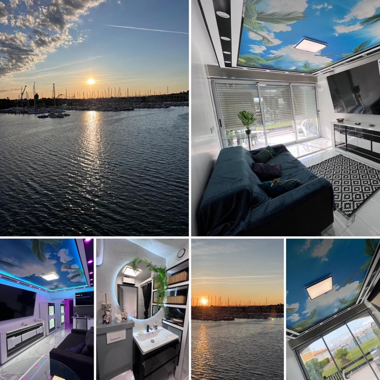 Studio Prestige Avec Terrasse, Ile Des Pecheurs, Vue Port Agde Exterior foto